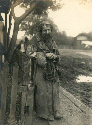Jew in Grubieszov, Poland